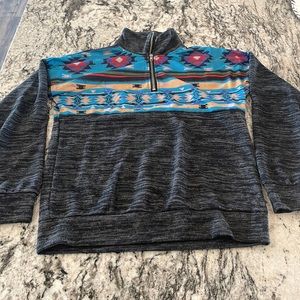 Aztec 1/4 Zip Pullover
